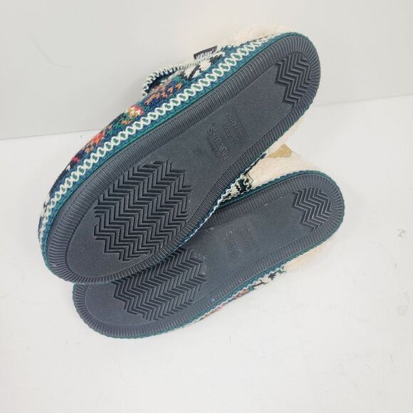 Muk Luks Anita Multi Slipper Size 9 - 10 NWT - Picture 6 of 7